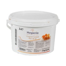 PRALIN CROQUANT CARAMEL FLEUR DE SEL CSM FRANCE MARGUERITE CARAMEL CU FLORI DE SARE AMBALAT GALEATA 4 KG